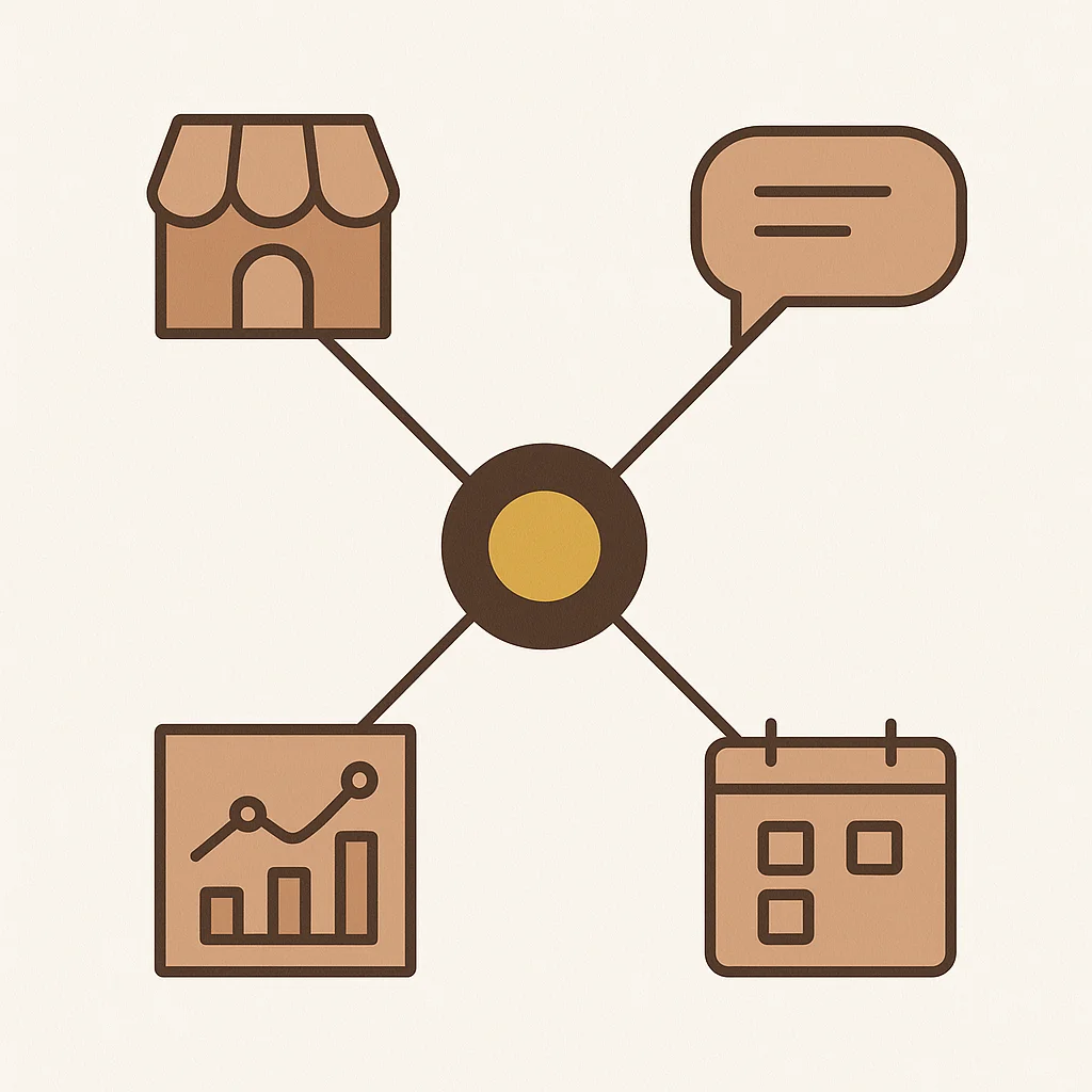 Orquestación multi-negocio